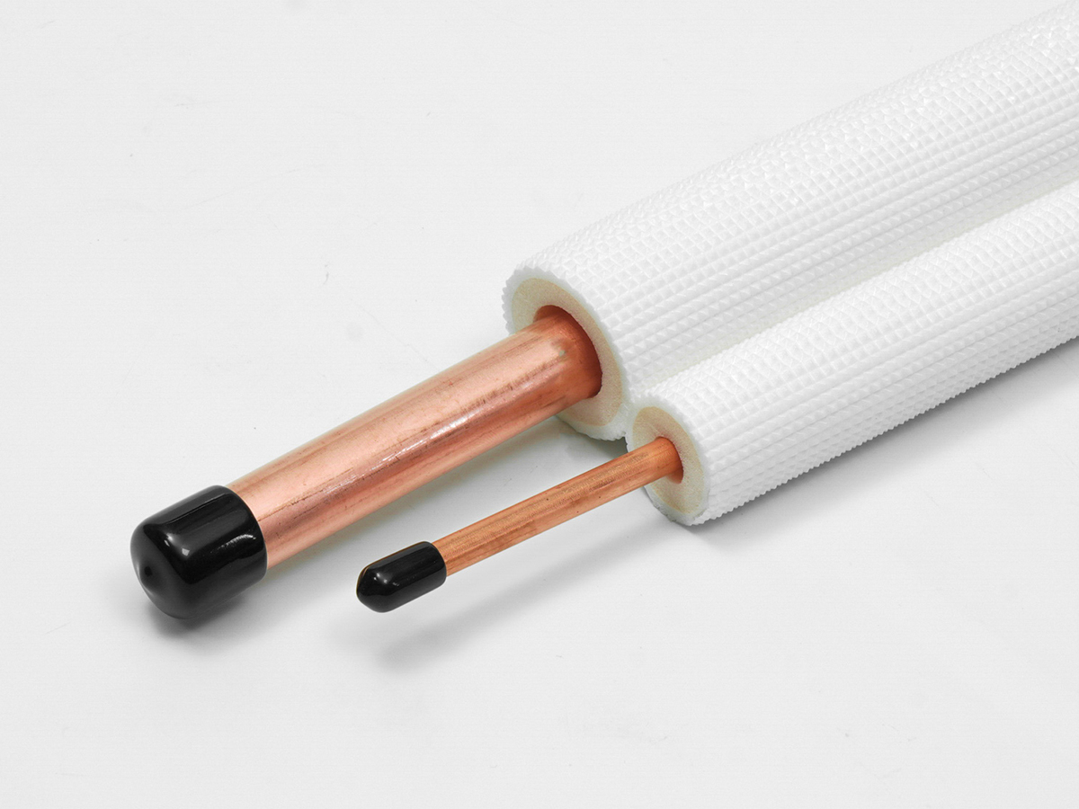 19.05 Mm 3/4 Inch Taped Insulated Copper Pipe
